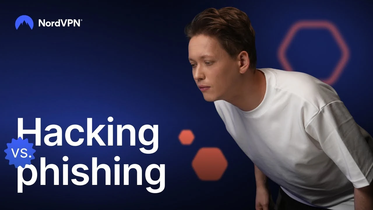 Comparison of hacking and phishing concepts.