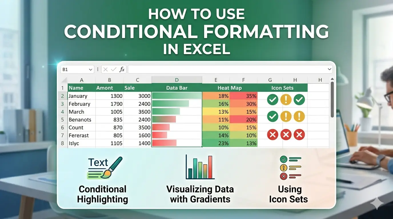 An excel sheet showing data validation applied